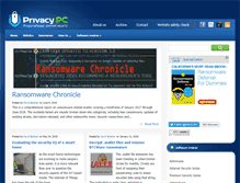 Tablet Screenshot of privacy-pc.com